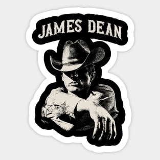 James Dean Sticker